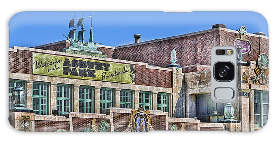 Asbury Park Convention Hall And Paramount Theatre Galaxy Case featuring the photograph Asbury Park Convention Hall and Paramount Theatre by Lee Dos Santos
