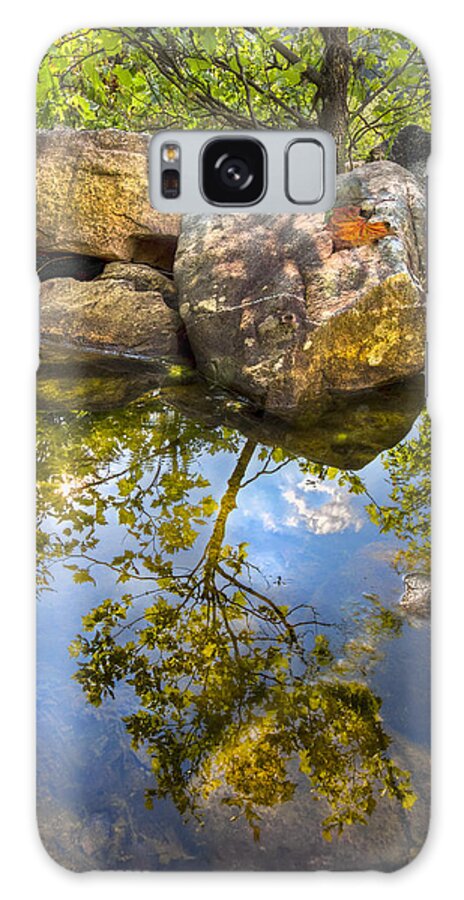 Appalachia Galaxy Case featuring the photograph At the River by Debra and Dave Vanderlaan