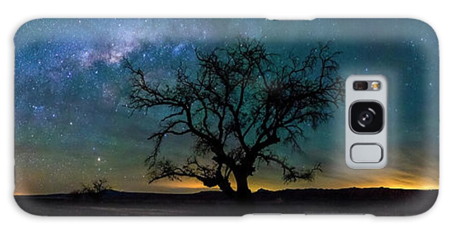 Tranquility Galaxy Case featuring the photograph Atacama Desert Night Sky by Adhemar Duro