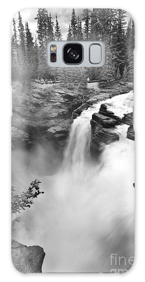 Photography Galaxy Case featuring the photograph Athabasca Falls by Ivy Ho