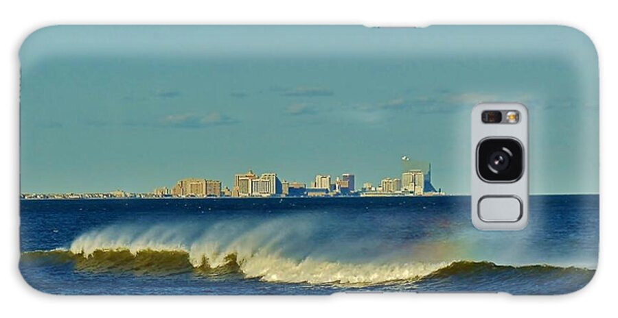 Water Galaxy Case featuring the photograph Atlantic City by Ed Sweeney