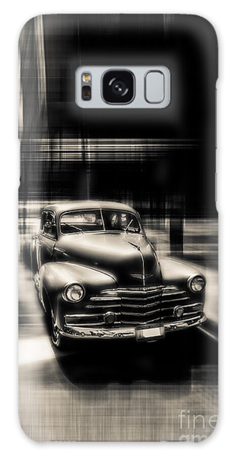 Nyc Galaxy S8 Case featuring the photograph attracting curves III gray by Hannes Cmarits
