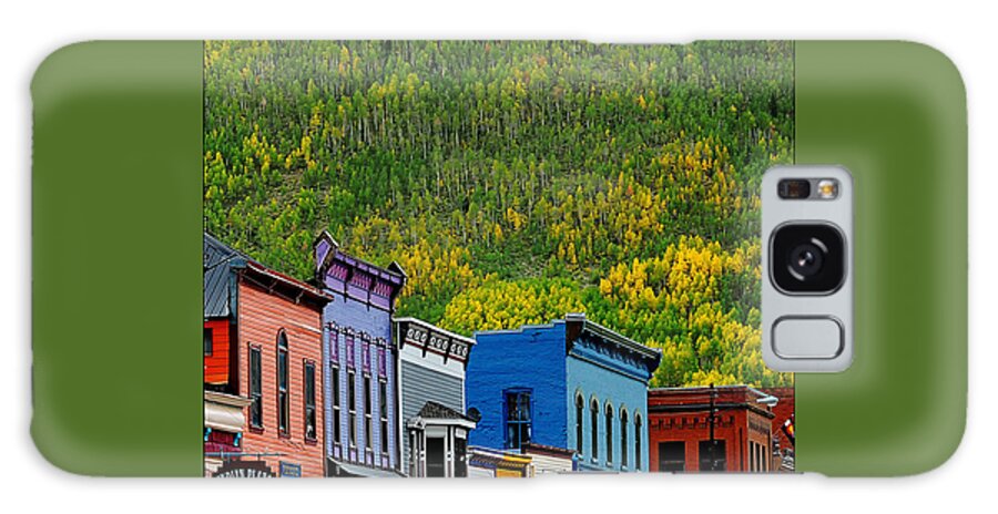 Silverton Galaxy Case featuring the photograph Autumn Arriving in Silverton by Peggy Dietz