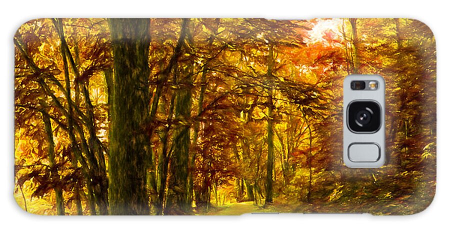 Autumn Galaxy S8 Case featuring the photograph Autumn Glory by Denise Beverly