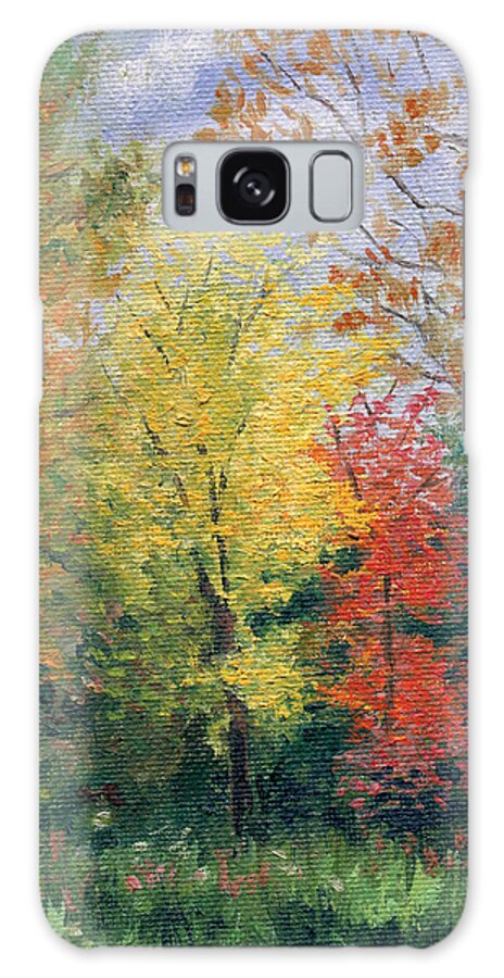 Trees Galaxy S8 Case featuring the painting Autumn by Joe Winkler