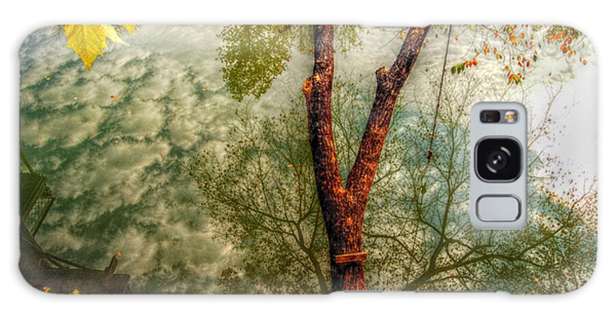 Lautumn Galaxy Case featuring the photograph Autumn Reflection by Peggy Franz