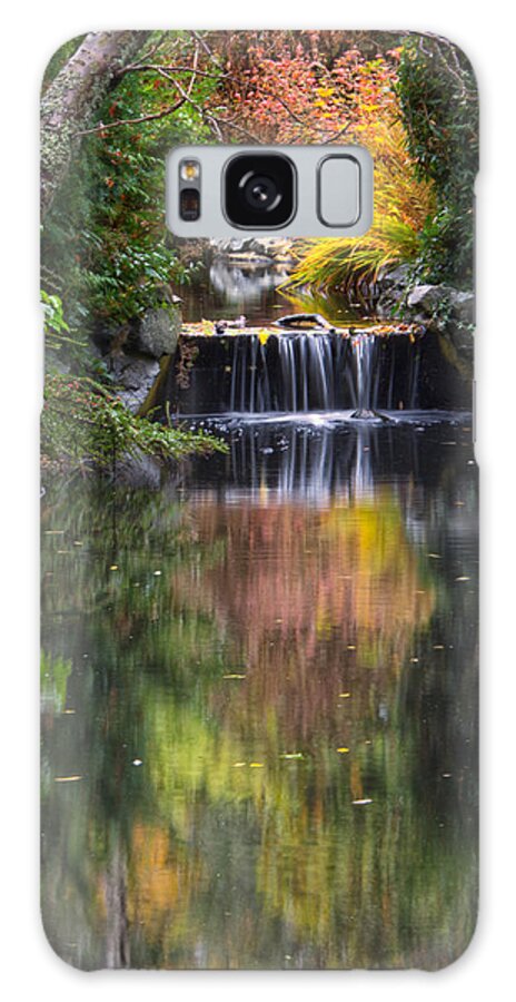 British Columbia Galaxy Case featuring the photograph Autumn Reflections by Carrie Cole
