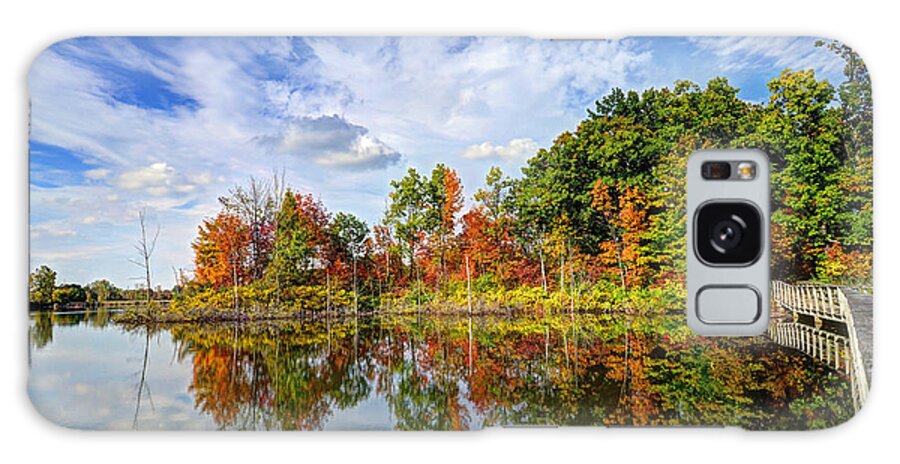 Autumn Galaxy Case featuring the photograph Autumn Sky by Rodney Campbell
