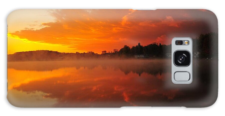 Sunrise Galaxy Case featuring the photograph Caramel Dawn by Terri Gostola