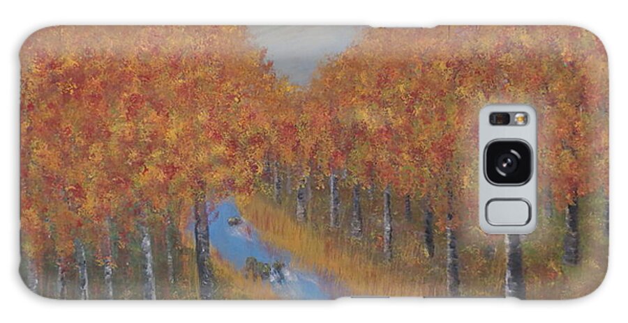 Autumn Galaxy S8 Case featuring the painting Autumn by Tim Townsend