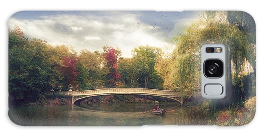 Central Park Galaxy Case featuring the photograph Autumn's Afternoon in Central Park by John Rivera