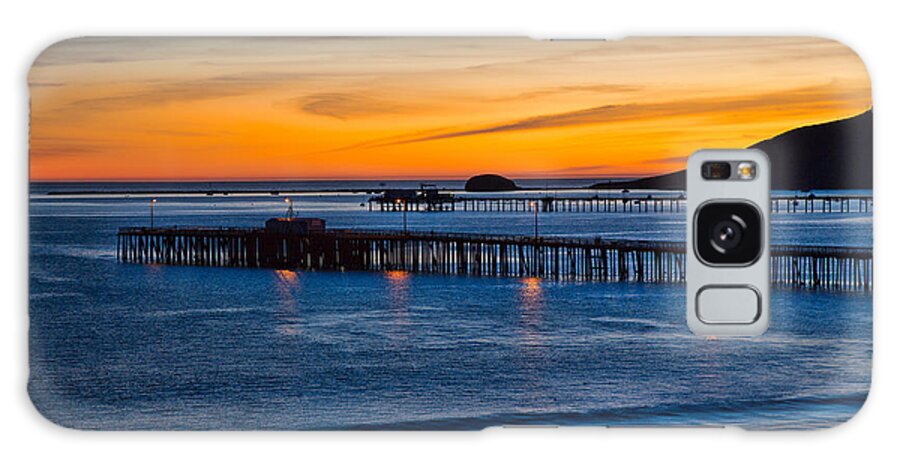 Sunset Galaxy Case featuring the photograph Avila Near The Blue Hour by Mimi Ditchie