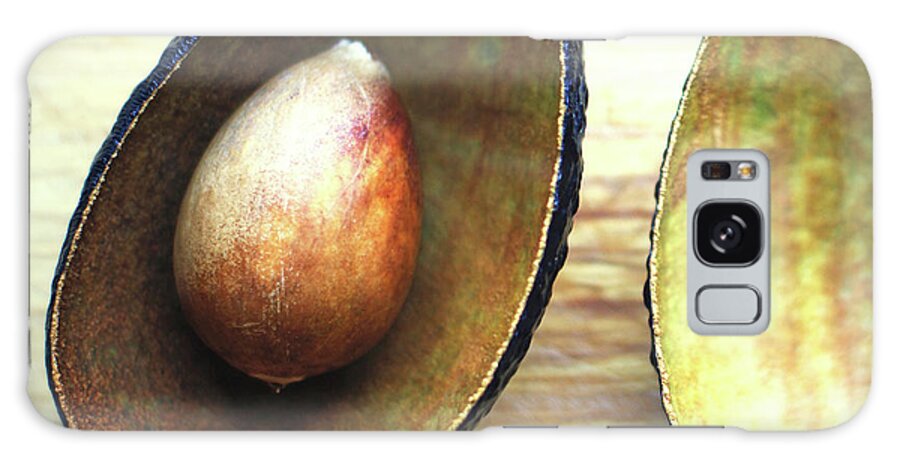 Empty Galaxy Case featuring the photograph Avocado by Gregoria Gregoriou Crowe Fine Art And Creative Photography.