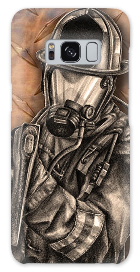 Firefighter Galaxy Case featuring the digital art Axe2 by Jodi Monroe