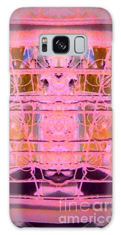 Abstract Galaxy Case featuring the photograph Backseat by Karen Newell