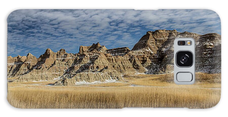 Day Galaxy Case featuring the photograph Badlands South Dakota by Aaron J Groen