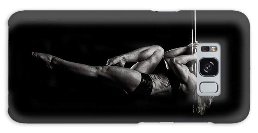 Pole Galaxy Case featuring the photograph Balance of Power 2012 series #9 Intense by Monte Arnold