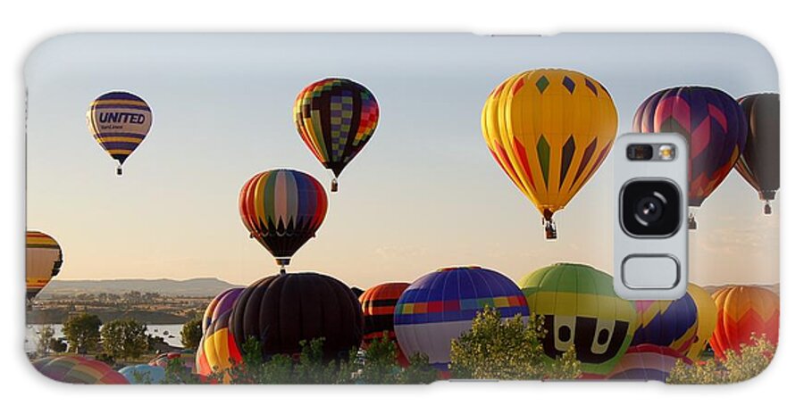 Hot Air Balloon Galaxy Case featuring the photograph Balloon Festival by Christopher James