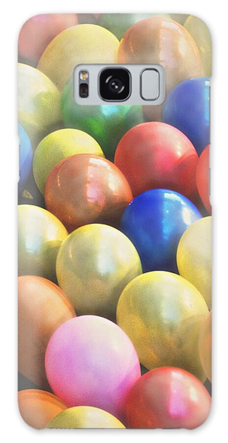 Balloons Galaxy Case featuring the photograph Balloons by Cindy Garber Iverson