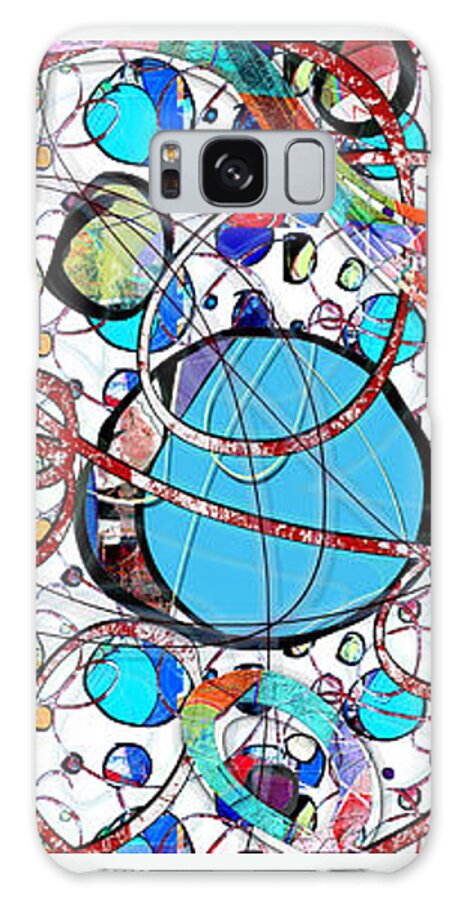 Abstract Galaxy Case featuring the digital art Balloons in Heaven by Gabrielle Schertz