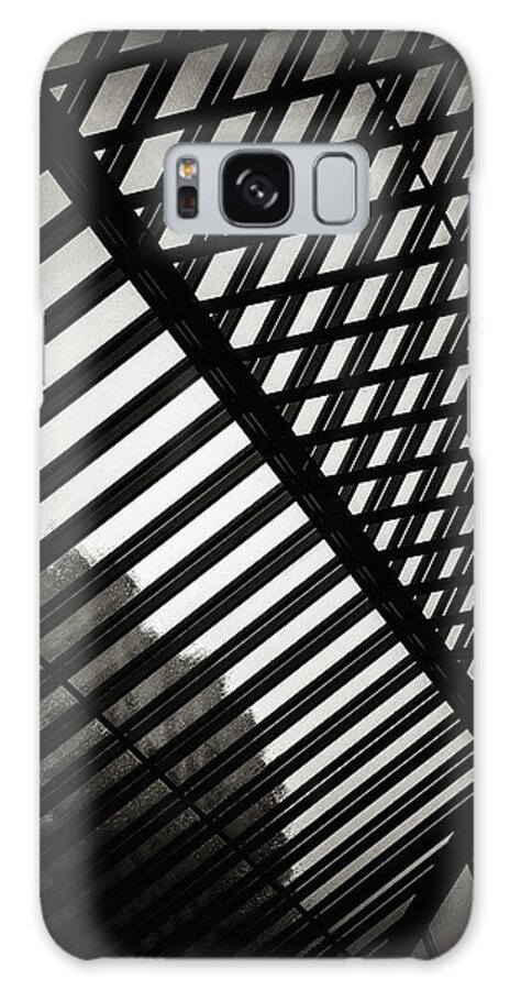 Architecture Galaxy S8 Case featuring the photograph Barbican Grids by Lenny Carter