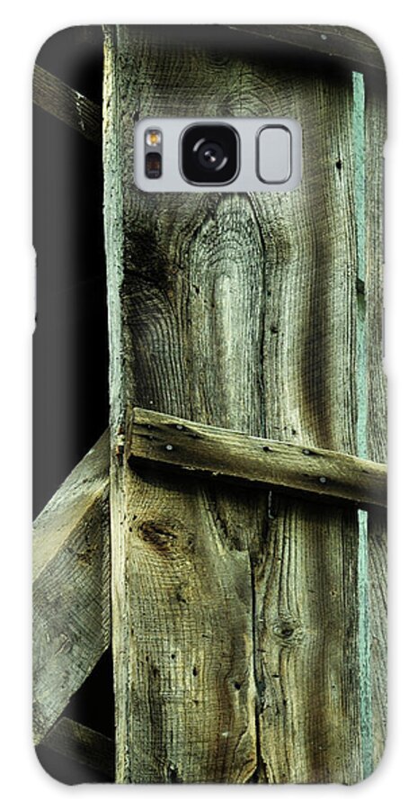 Barnwood Galaxy Case featuring the photograph Barnwood by Rebecca Sherman