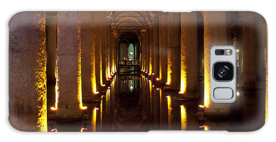 Beautiful Galaxy Case featuring the photograph Basilica Cistern by Ernesto Cinquepalmi