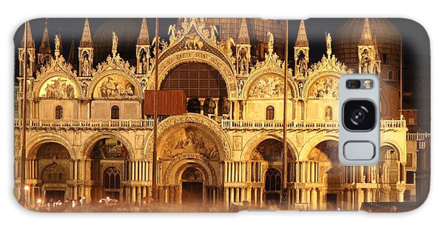 Venice Galaxy Case featuring the photograph Basilica di San Marco by George Buxbaum