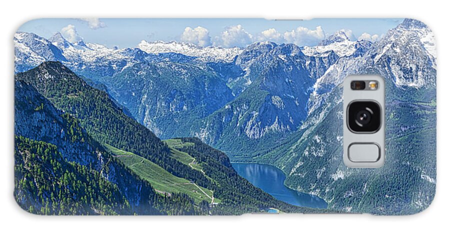 Alps Galaxy Case featuring the photograph Bavarian Alps by Izet Kapetanovic