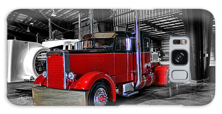 Trucks Galaxy Case featuring the photograph B.C. Big Rig Weekend-Needle Nose Pete CATR5035A-14 by Randy Harris