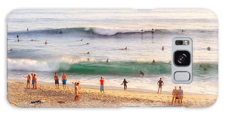 Ocean Galaxy S8 Case featuring the photograph Beach Life by Shuwen Wu