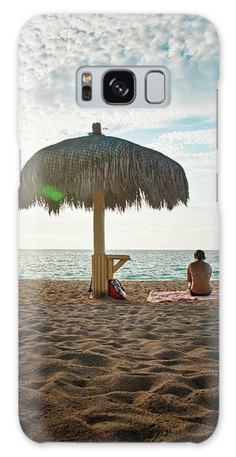 Scenics Galaxy Case featuring the photograph Beach Living by Christopher Kimmel