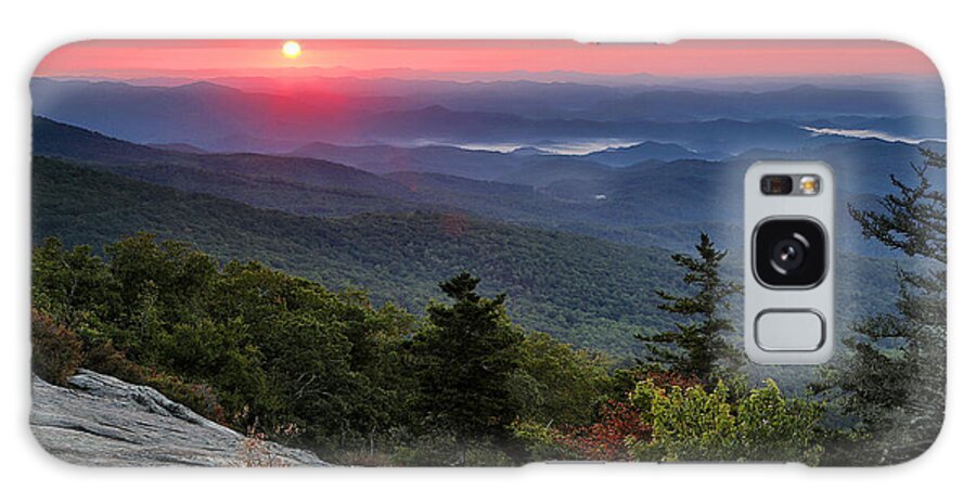 Landscape Galaxy Case featuring the photograph Beacon Heights Sunrise by Mark Steven Houser