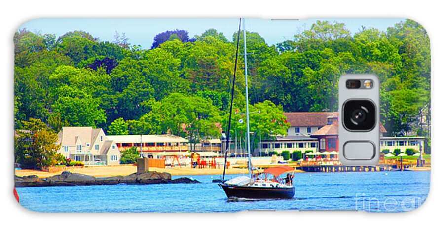 Sailboat Galaxy S8 Case featuring the photograph Beautiful Day for Sailing by Judy Palkimas