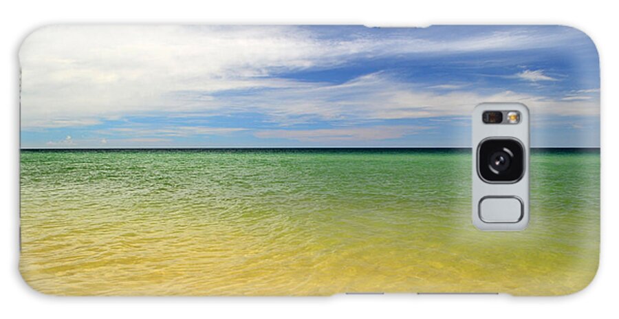 Landscape Galaxy Case featuring the photograph Beautiful St George Island Water by Holden Parker