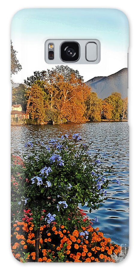 Travel Galaxy S8 Case featuring the photograph Beauty of Lake Lugano by Elvis Vaughn