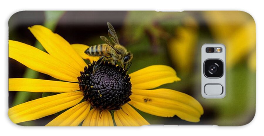Bee Galaxy Case featuring the photograph Bee 3 by Deborah Ritch