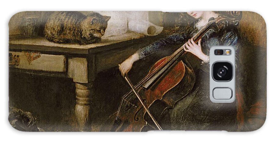 Beethoven Galaxy Case featuring the painting Beethovens Andante by John Alfred Vintner