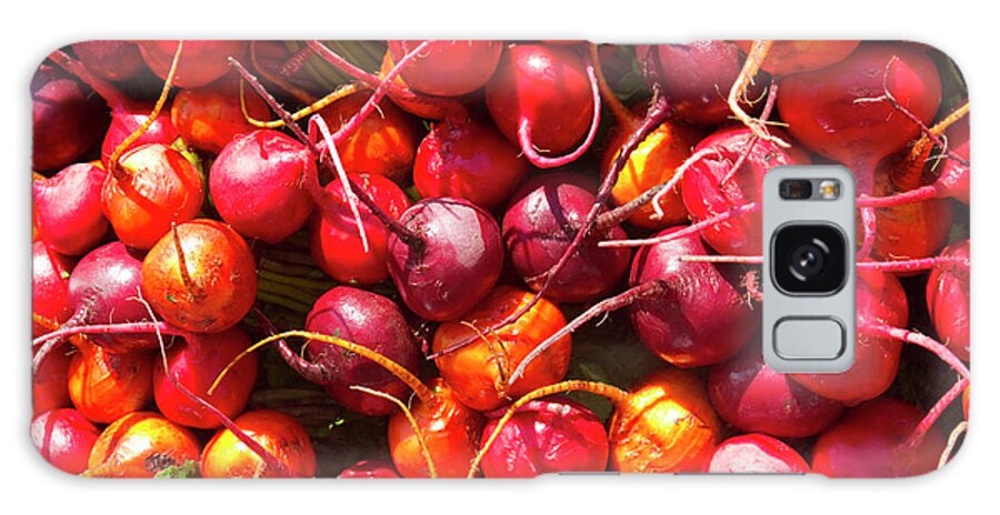 Heap Galaxy Case featuring the photograph Beets At A Farmers Market, Boulder by James Gritz