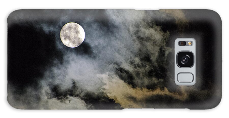 Full Moon Galaxy Case featuring the photograph Behind the Veil by Marta Cavazos-Hernandez