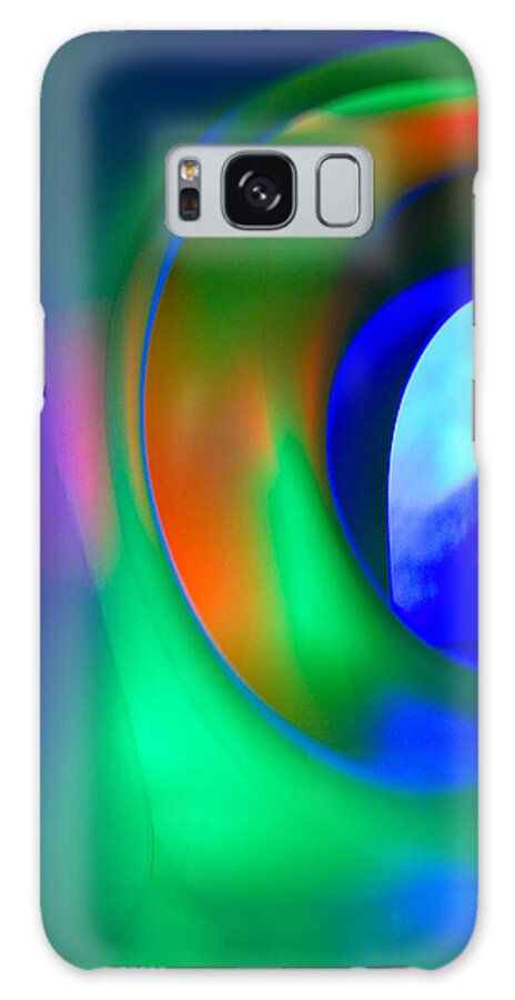 Abstract Galaxy Case featuring the photograph Bending Light 3 by Christie Kowalski