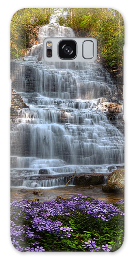 Appalachia Galaxy Case featuring the photograph Benton Falls in Spring by Debra and Dave Vanderlaan