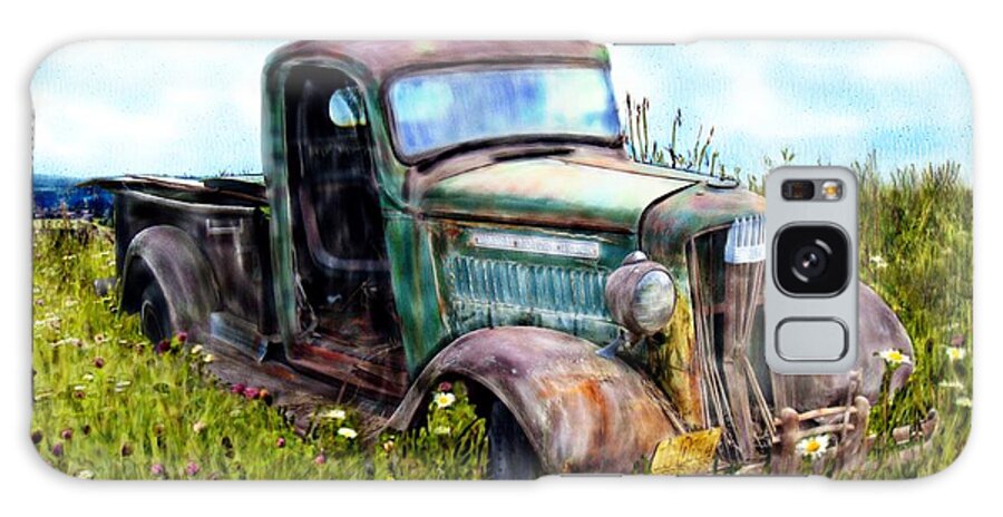 Truck Galaxy Case featuring the digital art Better Days by Ric Darrell