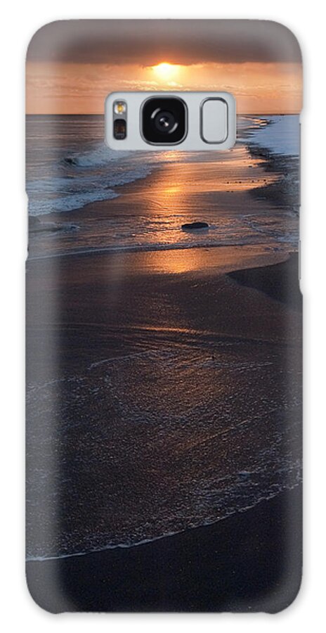 Sea Galaxy Case featuring the photograph Between Sea and Snow by Jean-Pierre Ducondi