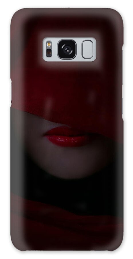 Red Galaxy Case featuring the photograph Between the Lines by Elvira Pinkhas