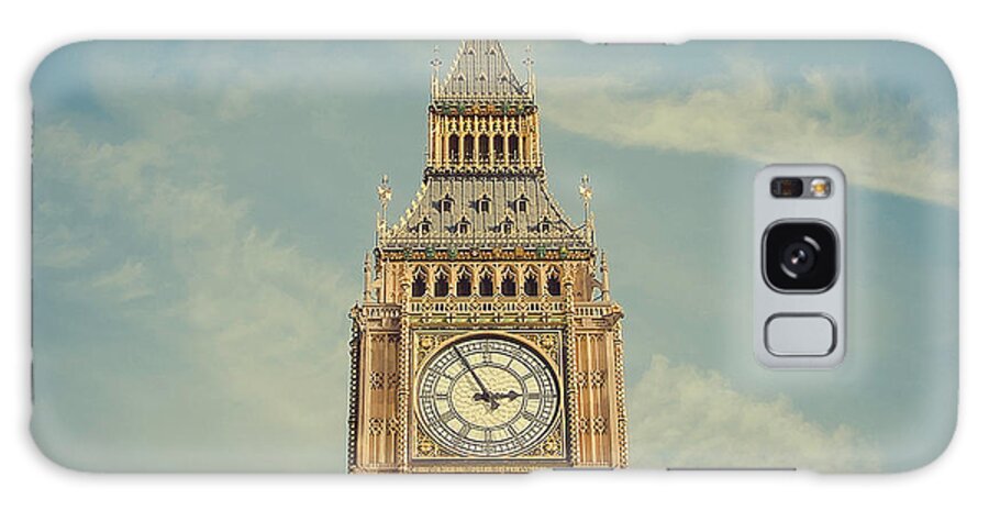 Tranquility Galaxy Case featuring the photograph Big Ben Clock Tower by Sherif A. Wagih (s.wagih@hotmail.com)