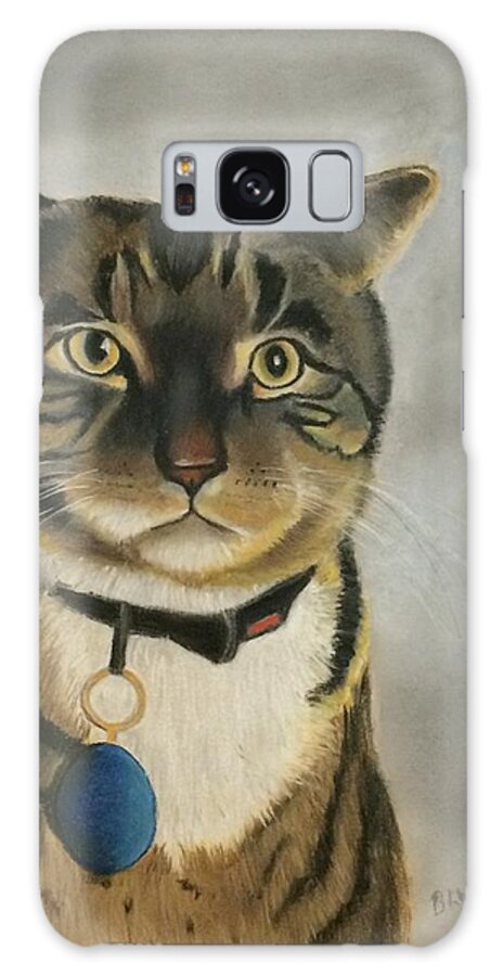 Cat Galaxy Case featuring the painting Big Boy Koa by Brian White