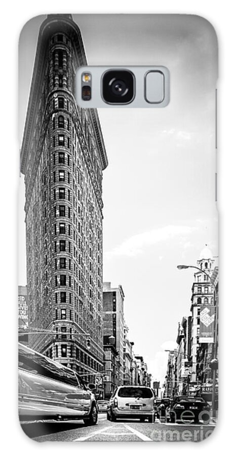 Nyc Galaxy Case featuring the photograph Big In The Big Apple - Bw by Hannes Cmarits