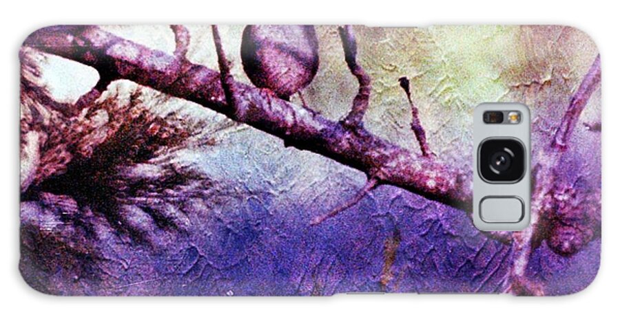 Birds Galaxy Case featuring the photograph Bird in tree by Karl Rose