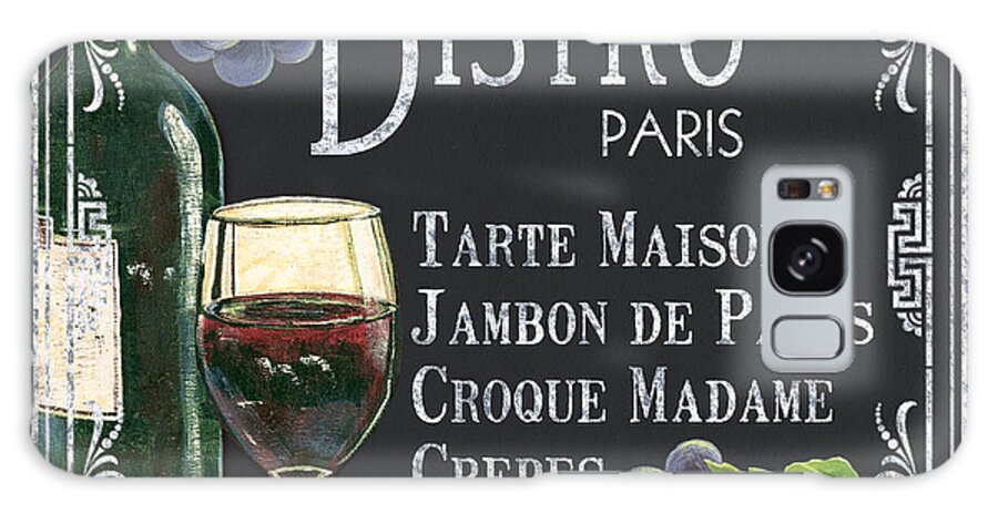 Bistro Galaxy Case featuring the painting Bistro Paris by Debbie DeWitt